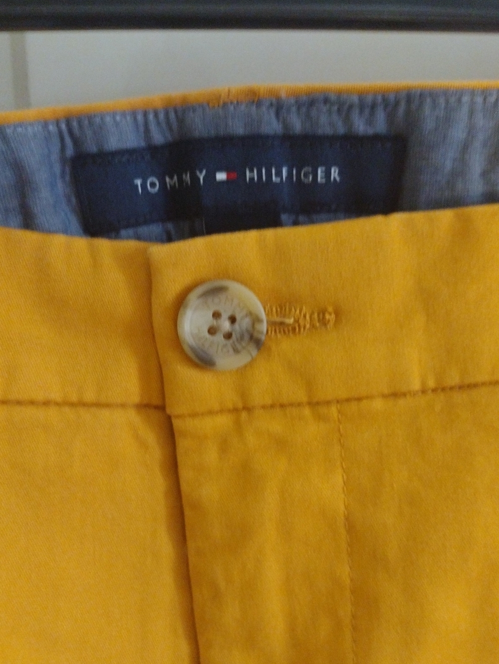 Tommy Hilfiger Golden Yellow Chino Pants